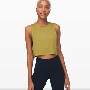 Lululemon Muscle Love Cropped Tank Top